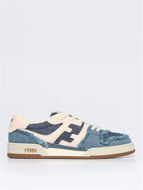 womens fendi sport shoes|Fendi denim shoes.